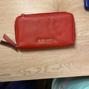 Red-Orange Guess wallet